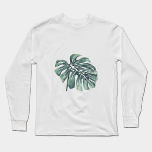 Monstera Leaf 9 Long Sleeve T-Shirt